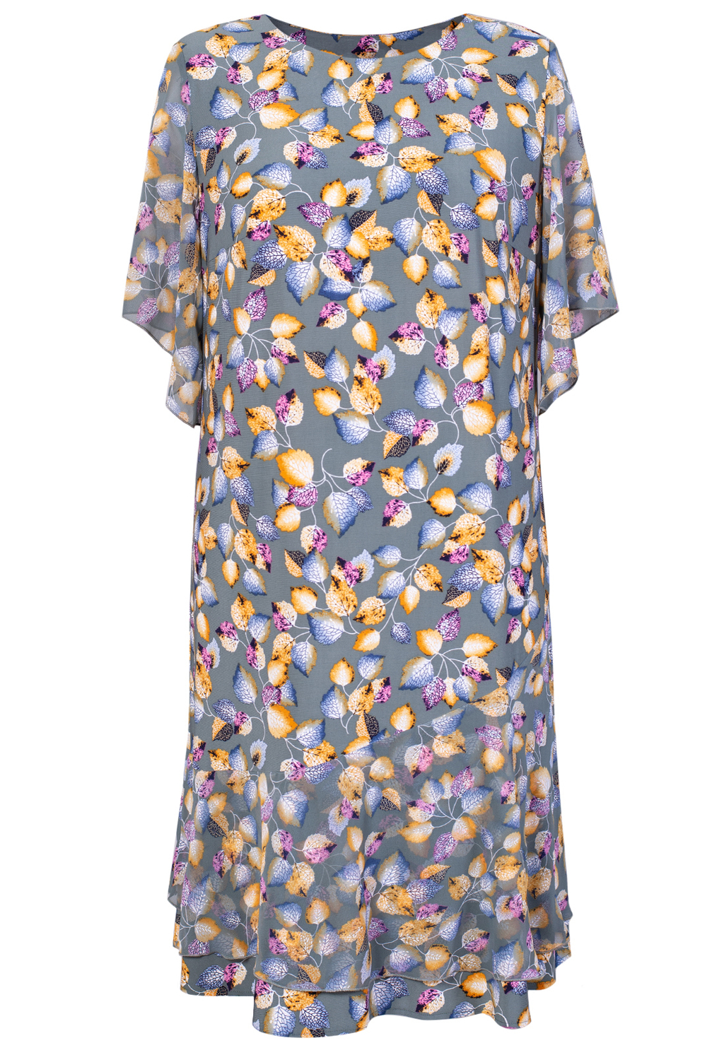 Платье женское 3979зп, листок зеленый #172ЛЗ053979зп