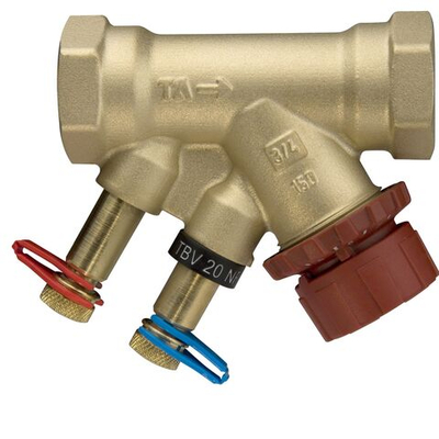 Клапан балансировочный ручной TBV NF , внутренняя резьба, DN 20, Kvs 3,4 м3/ч, Tmax 120C, PN16