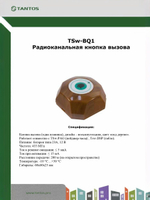Кнопка вызова TSw-BQ1