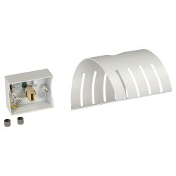 Светильник настенный ЭРА WL48 WH G9 IP20 белый | Настенная подсветка