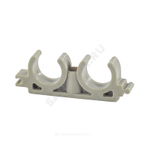 Опора PP-R двойная серая Дн 32 VALFEX 10161032Г