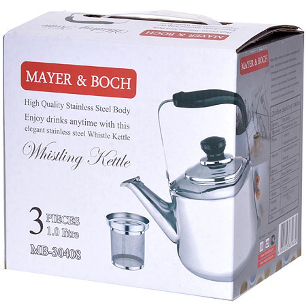 Чайник заварочный с ситом Mayer&amp;Boch MB-30408, 1 л