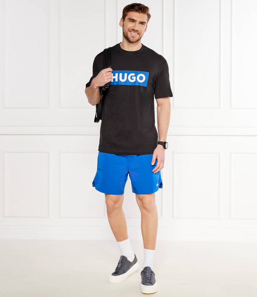 Футболка Nico Hugo Blue - черный(50522376)