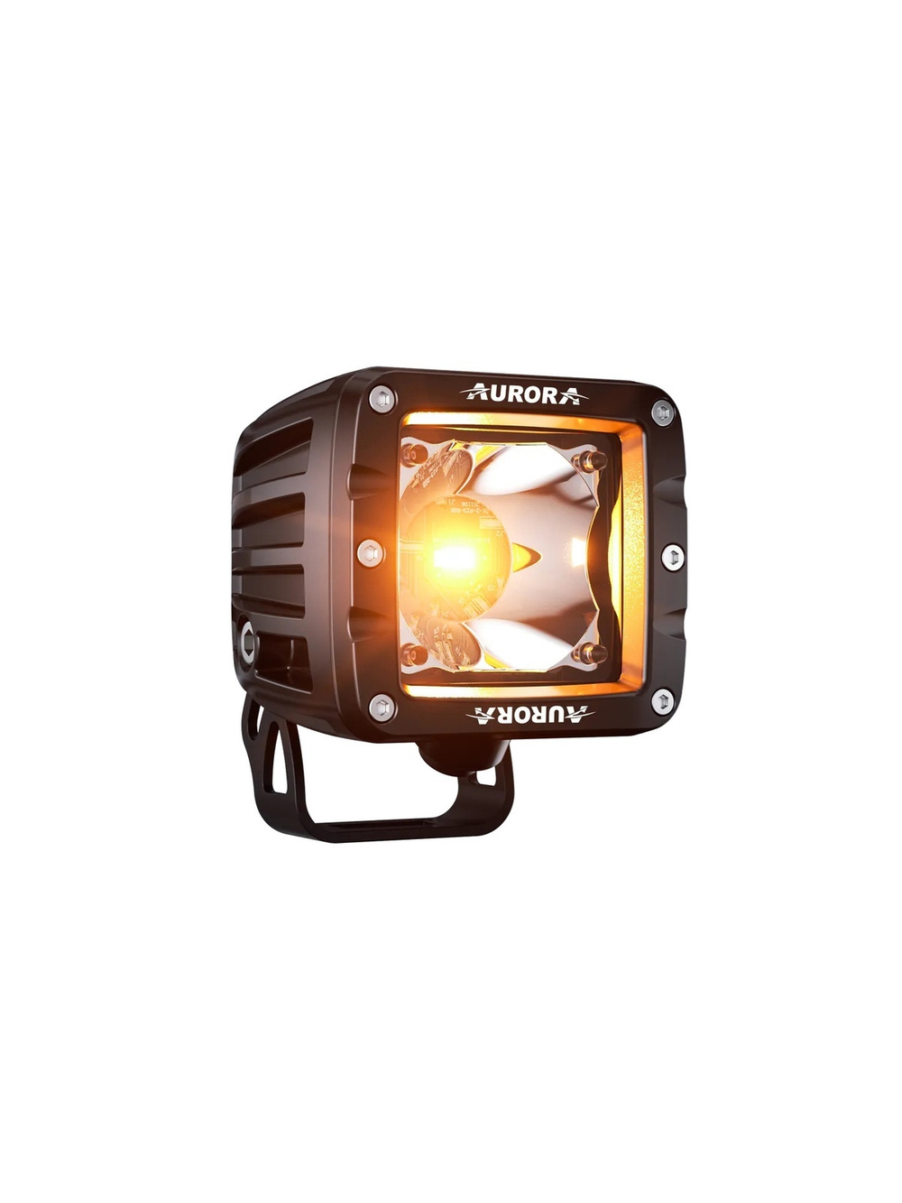 Светодиодные фары дальнего света AURORA 76x76 мм 30W LED