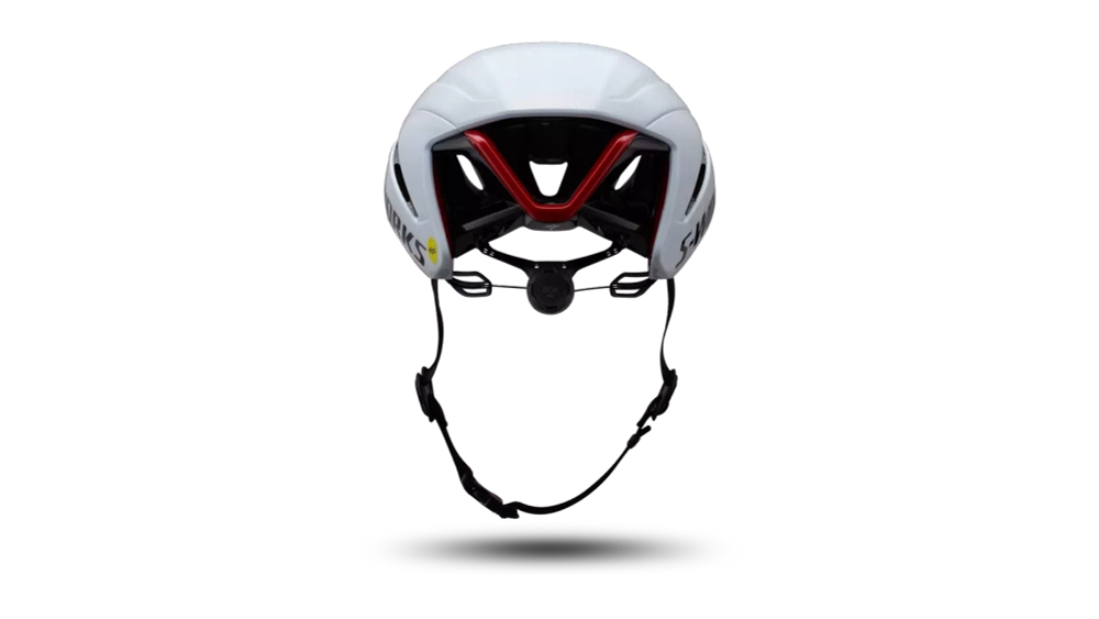 Шлем велосипедный S-Works Evade 4 white\red