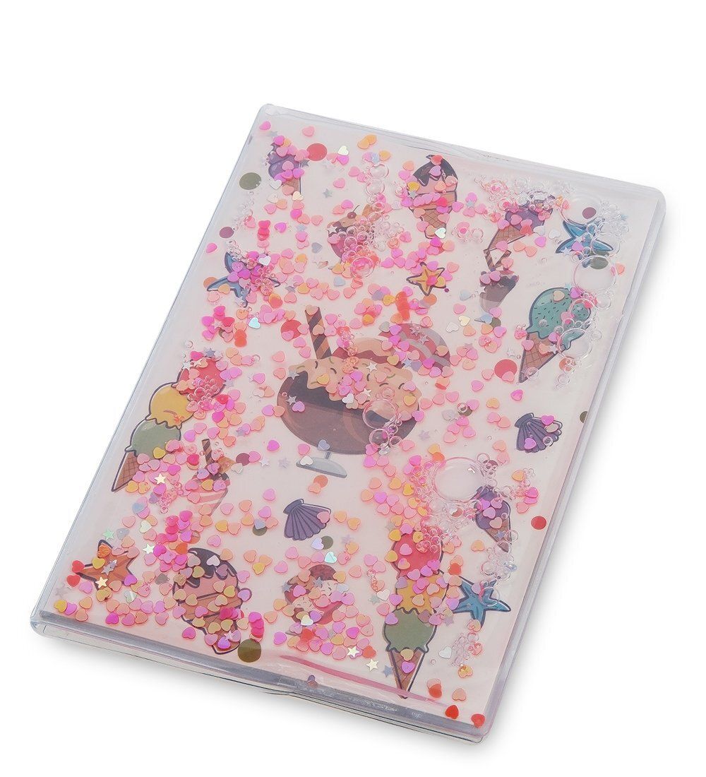 NB-49/ 8 Блокнот «Море удовольствий» с плавающими пайетками