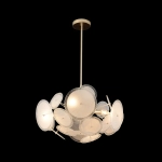 Люстра на штанге Crystal Lux DANDELION SP6 GOLD