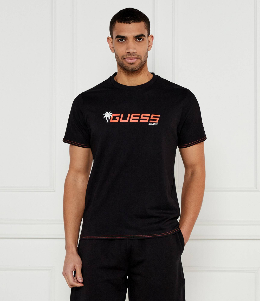 Футболка PALM LOGO Guess Underwear - черный(F5GI06 I3Z14)