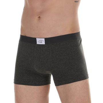 Мужские трусы боксеры темно-серые меланжевые Tom Tailor 70333/6072 831