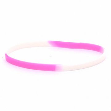 Браслет розово-белый