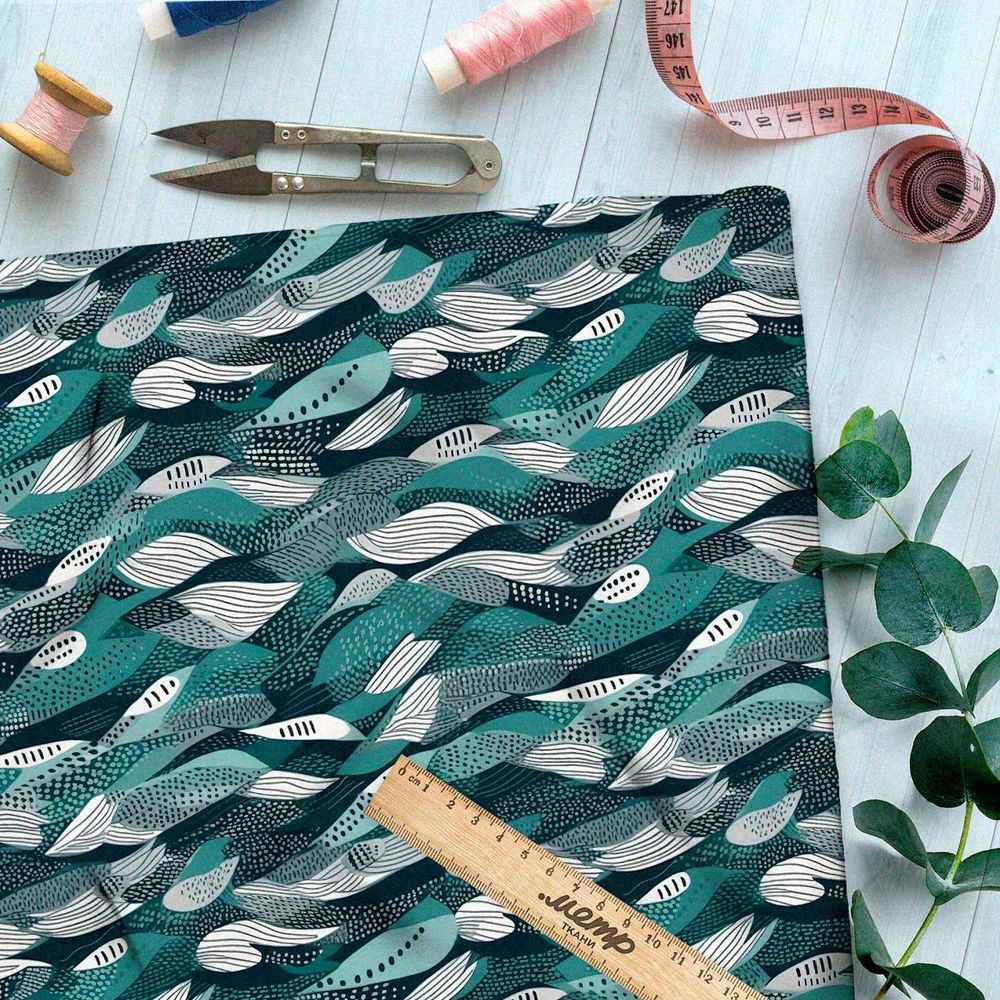 Ткань премиум шелк искусственный Армани магический шепот