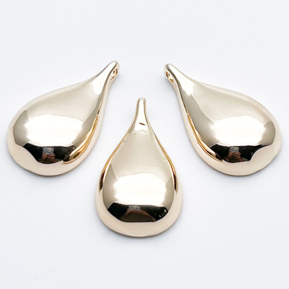 Подвеска Капля, цвет золото, размер 23*13 мм, цена за 1 шт