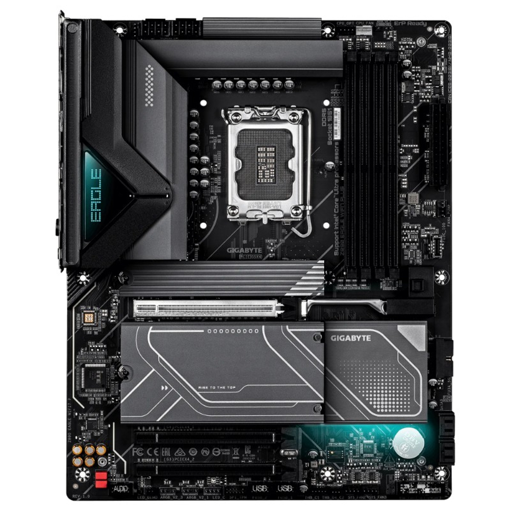 Материнская палата GIGABYTE Z890 EAGLE PLUS, LGA1851, Z890, DDR5, ATX