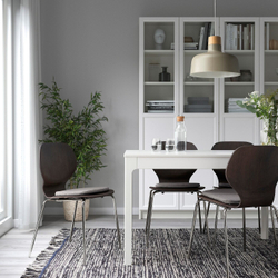 IKEA ÄLVGRÄSMAL  (ИКЕА ÄЛВГРÄСМАЛ)  -  Подушка для стула, серая, 32,6/31,3x33x3 см