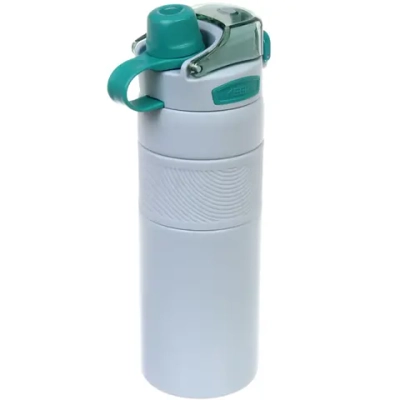 Термос 800мл «Фитнесс», цвет светло-голубой