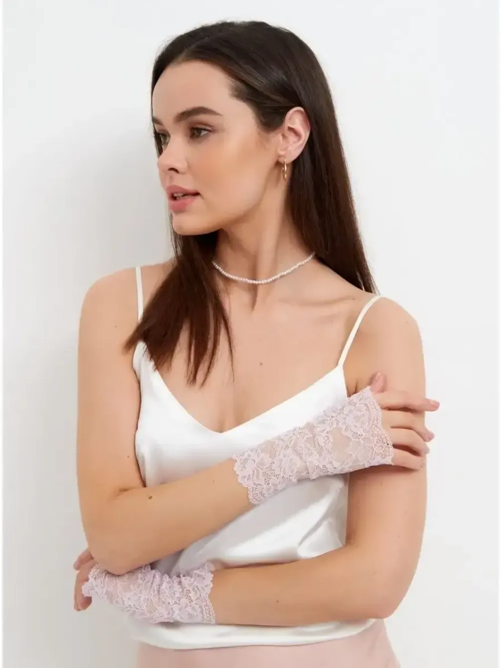 Митенки кружевные