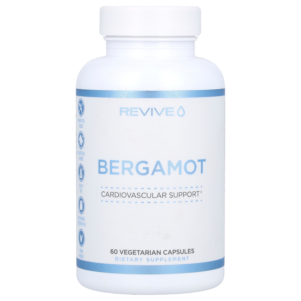 Revive, бергамот, 60 вегетарианских капсул