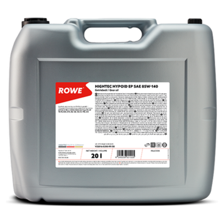 Масло трансмиссионное ROWE HIGHTEC HYPOID EP SAE 85W-140 ( 20 л.)