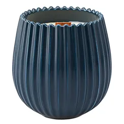 Свеча ароматическая с деревянным фитилём italian cypress из коллекции edge, синий, 60 ч