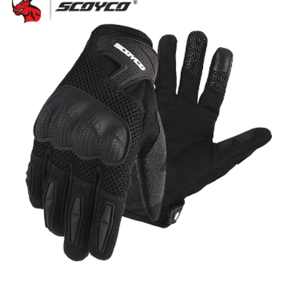 мотоперчатки Scoyco MC58-2 чёрные 2XL