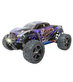 Радиоуправляемый монстр Remo Hobby SMAX Brushless V2.0 (синий) 4WD 2.4G 1/16 RTR