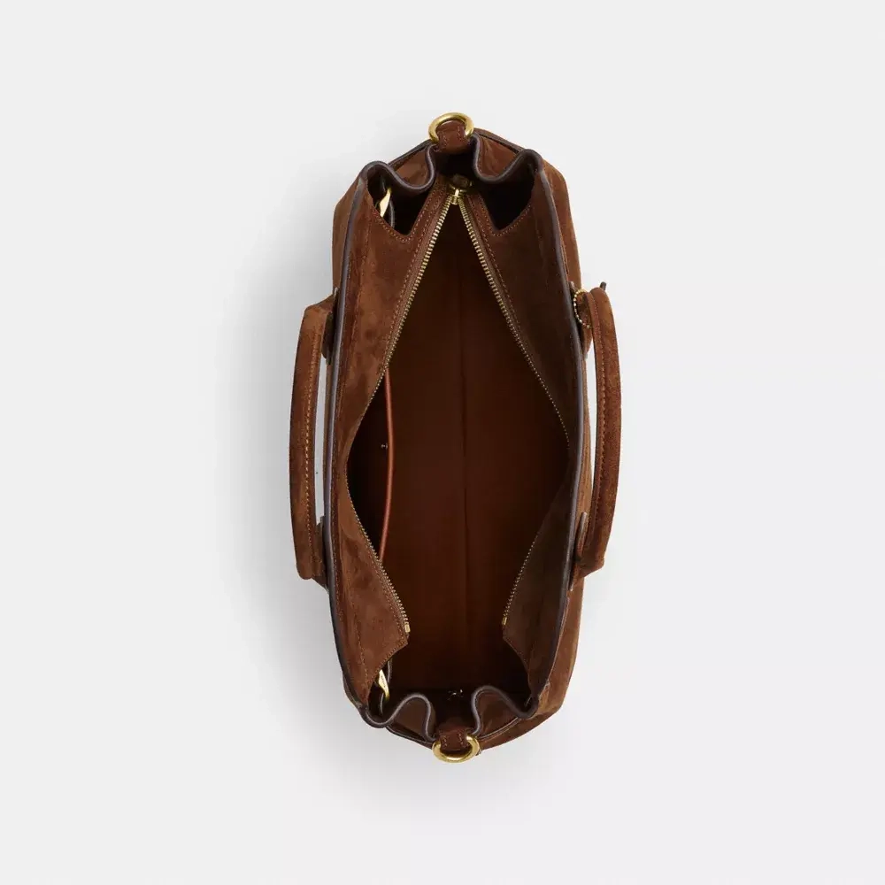 COACH СУМКА SOFT EMPIRE 40, КОРИЧНЕВЫЙ