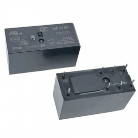 Реле HF115F/024-2ZS4 24V 8A (2группы)