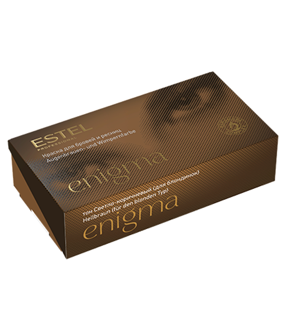Краска для бровей и ресниц ESTEL Professional ENIGMA тон светло-коричневый (для блондинок)