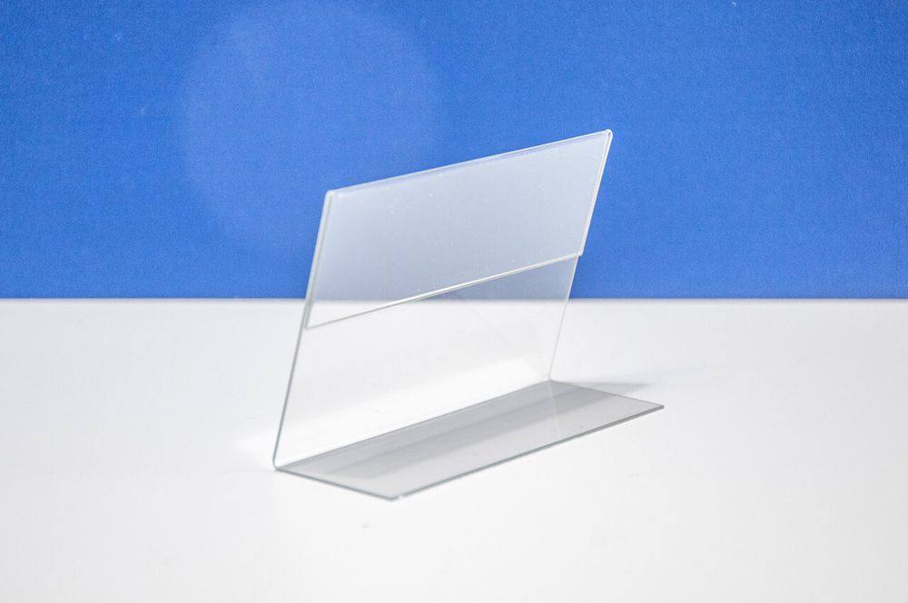 Ценникодержатель L-образный 90х60 мм