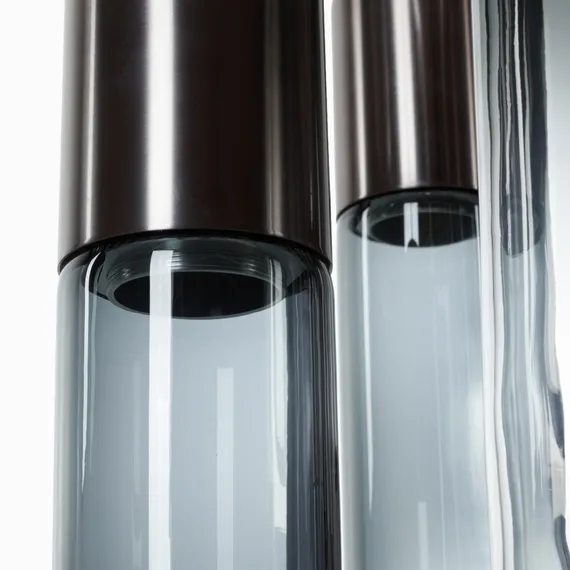 Подвесной светильник Eclipse Ø60 см, дымчатый, серый