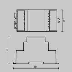Источник напряжения Lighting control 721009