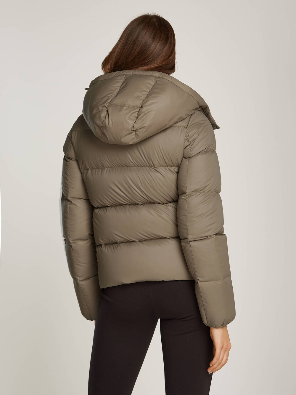 Пуховая куртка Calvin Klein Jeans - коричневый(J20J223571)