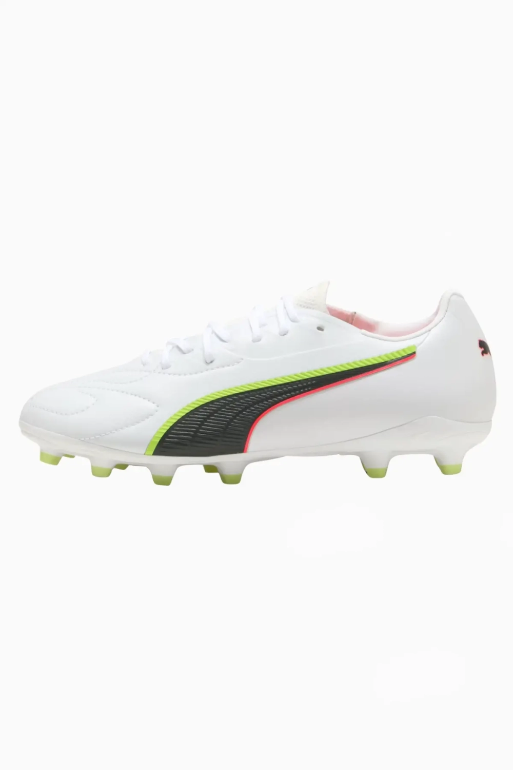 Бутсы Puma King 20 Match FG/AG Junior - белый