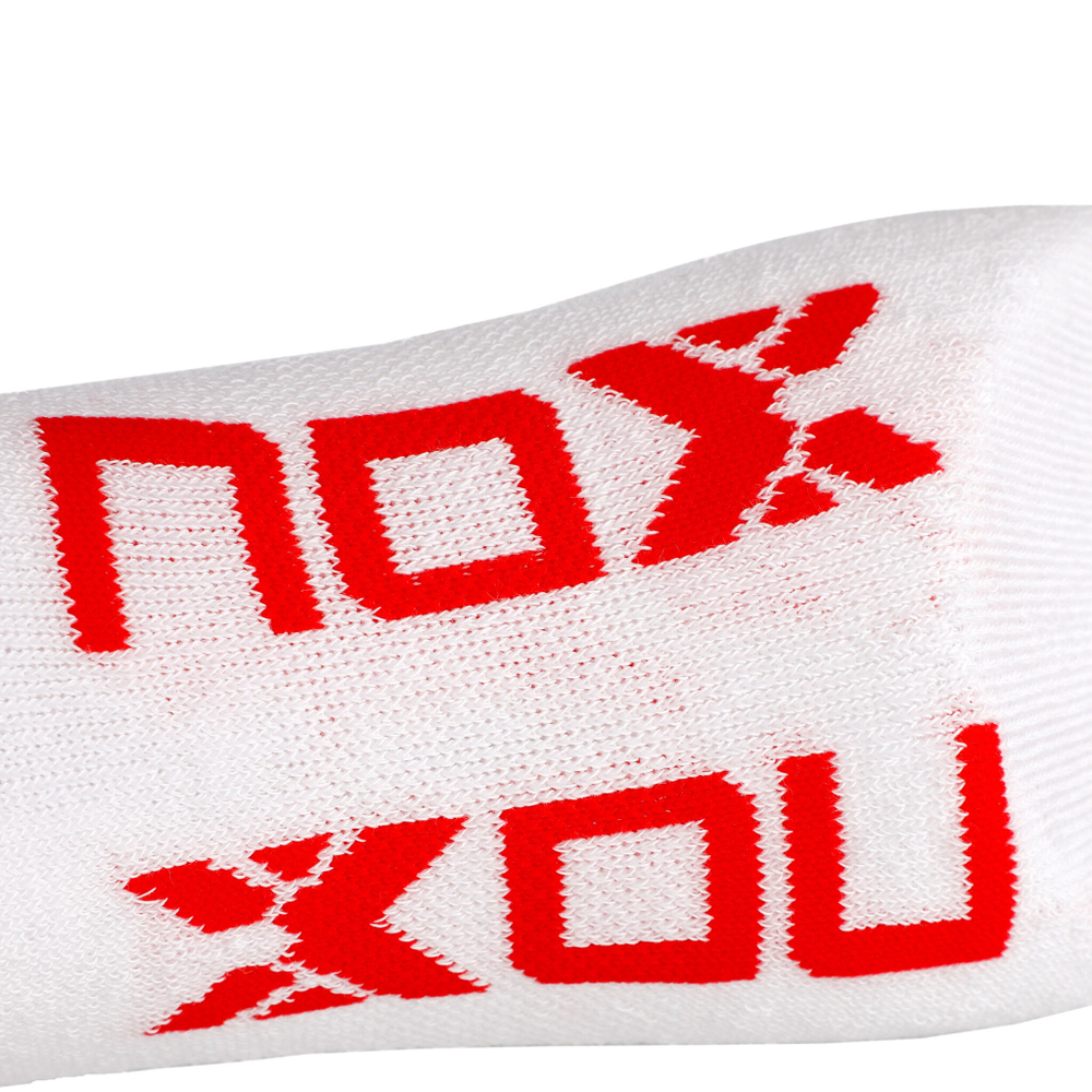 Носки теннисные NOX Sports Socks Men - White, Red