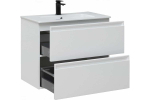 Тумба с раковиной Allen Brau Eclipse 1.E1002.WM 80 white matt