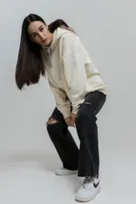 Худи Soul Company Overblank Экрю