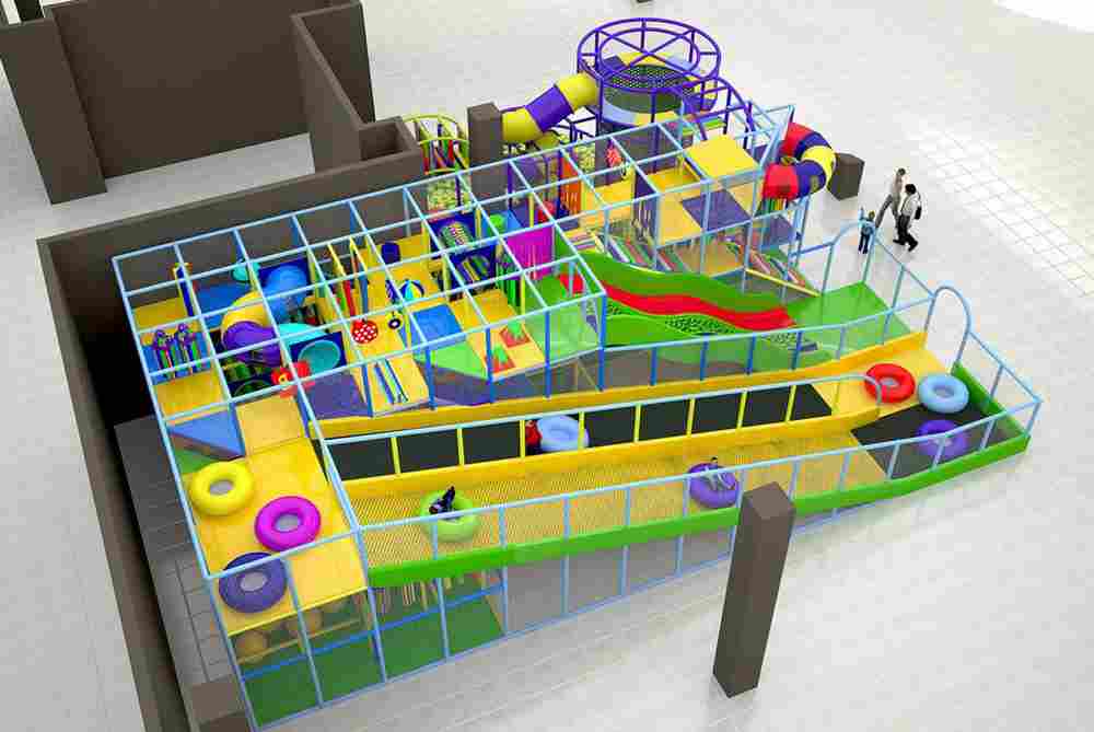 Детский игровой лабиринт  «Городок Приключений»