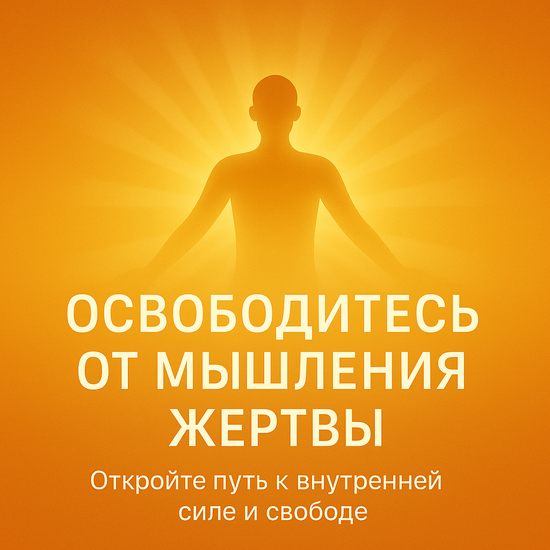 Освободитесь от мышления жертвы