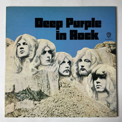 Винтажная виниловая пластинка LP Deep Purple In Rock (Japan 1971) (No Obi) (Болотный Ворнер) 2 Press