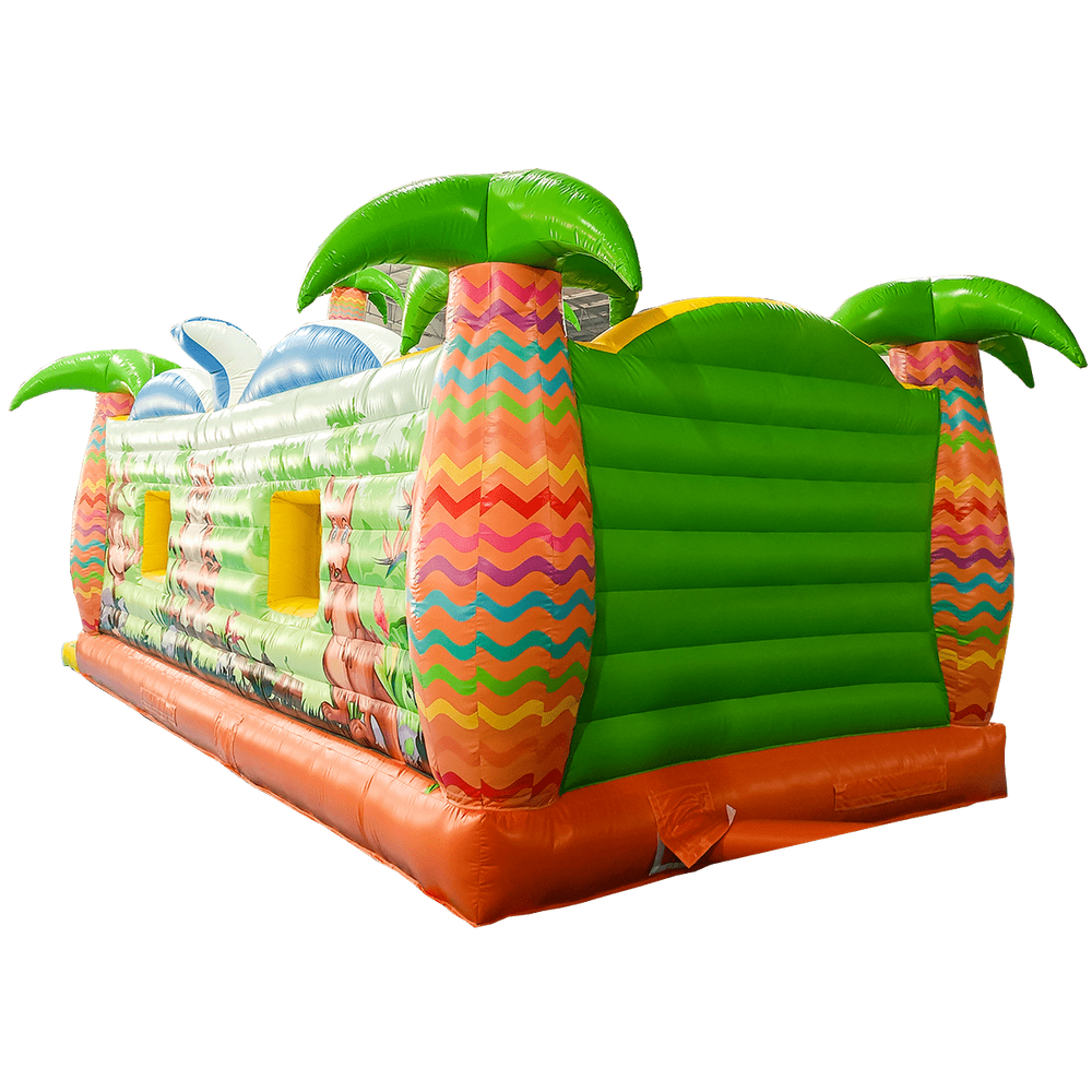 Коммерческий надувной батут «Заповедник» 8*4*4 м