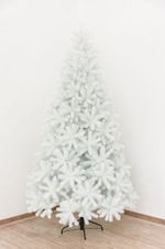 Искусственная ель «Русская Императрица Белая» (Литая хвоя) от 1,2 м до 3 м