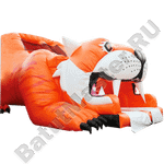 Детский надувной батут-горка "Тигр"
