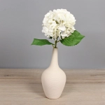 Цветок искусственный «Natur» 46см Гортензия белая