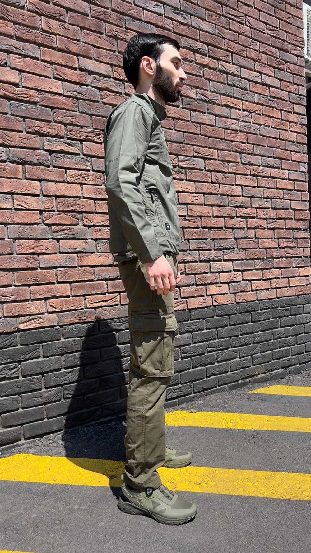 Куртка олива рипстоп