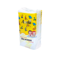 Одноразовая пеленка Amelia впитывающая 60х90см, 1 шт.