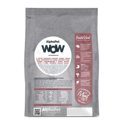 AlphaPet WOW Superpremium корм для домашних кошек и котов с говядиной и печенью (Adult)