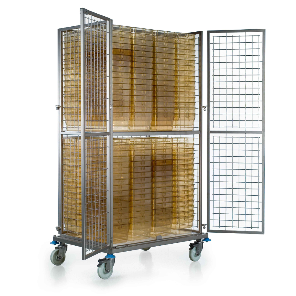 Транспортные стеллажи и тележки