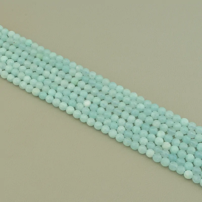 Нитка Кварц 37 см. 6 мм. (Без замка)