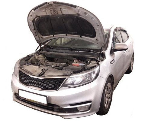 Амортизатор (упор) капота на Kia Rio 10-03(с 2011 по 2017 г.в.)Autoinnovation