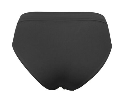 Эко-трусы в мелкий рубчик Eco-wear (Размер: XS) (Цвет: черный)